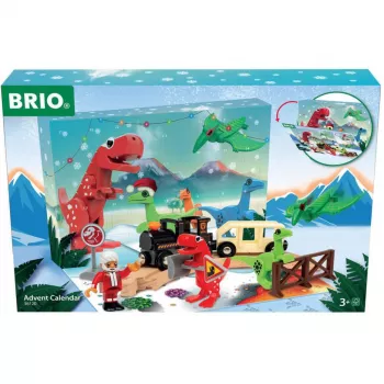 Adventinis kalendorius su žaidimo figūrėle, Ravensburger BRIO World Advent Calendar 2025