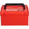 Įrankių dėžė FISCHER L-BOXX FLB 238 tuščia, raudona/juoda, modulinė laikymo sistema