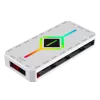Gamemax V4.0 ARGB PWM HUB WT | Baltas | Ventiliatorių ir RGB šakotuvas