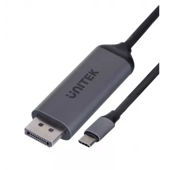 UNITEK V1423C adapteris USB-C į DisplayPort 1.4, 8K@60Hz, 1,8 m