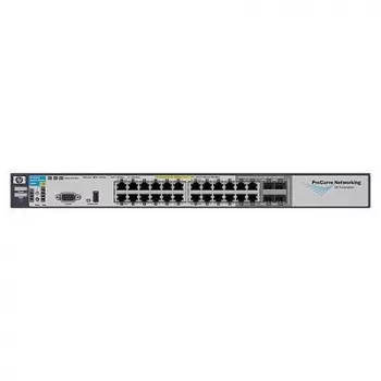 HP Enterprise ProCurve 3500 yl 24G PW J8692A-RFB valdomas Layer 3 komutatorius