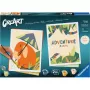 Piešimo rinkinys Ravensburger CreArt Hello Baby Safari Set – pradedančiųjų dažymo rinkinys kūdikiams ir mažiems vaikams