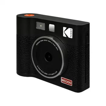 Momentinė kamera Kodak Mini Shot 3 Era – juoda, 4PASS spausdinimo technologija