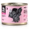 Papildomas šlapias pašaras katėms 3coty TURKEY Cheers! skardinė 160 g – monoproteininis, suaugusioms katėms, be glitimo ir cukraus