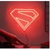 LED neoninė sieninė lemputė Paladone Superman PP14478SMTVN, dekoratyvinis sienos ženklas