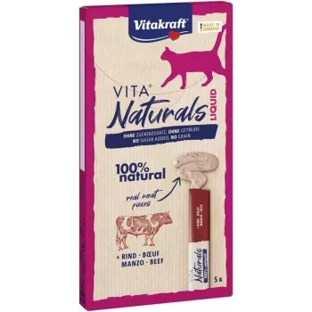 Vitakraft Naturals Liquid Pet Food Beef 15 g