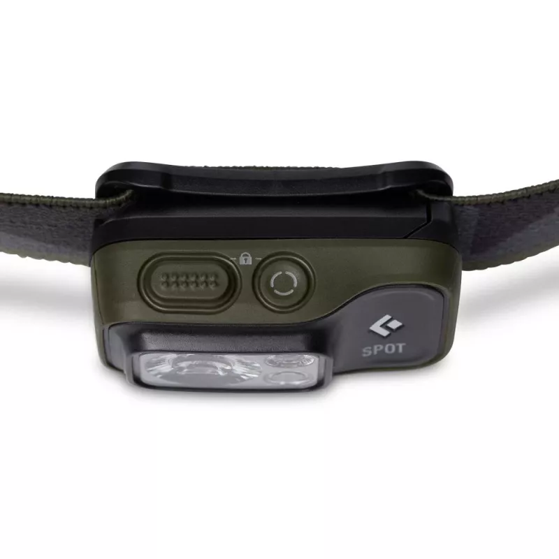 Kaktinė lemputė Black Diamond Spot 400 — 400 lm, LED, IPX8, AAA, spindulys 12–100 m, juoda