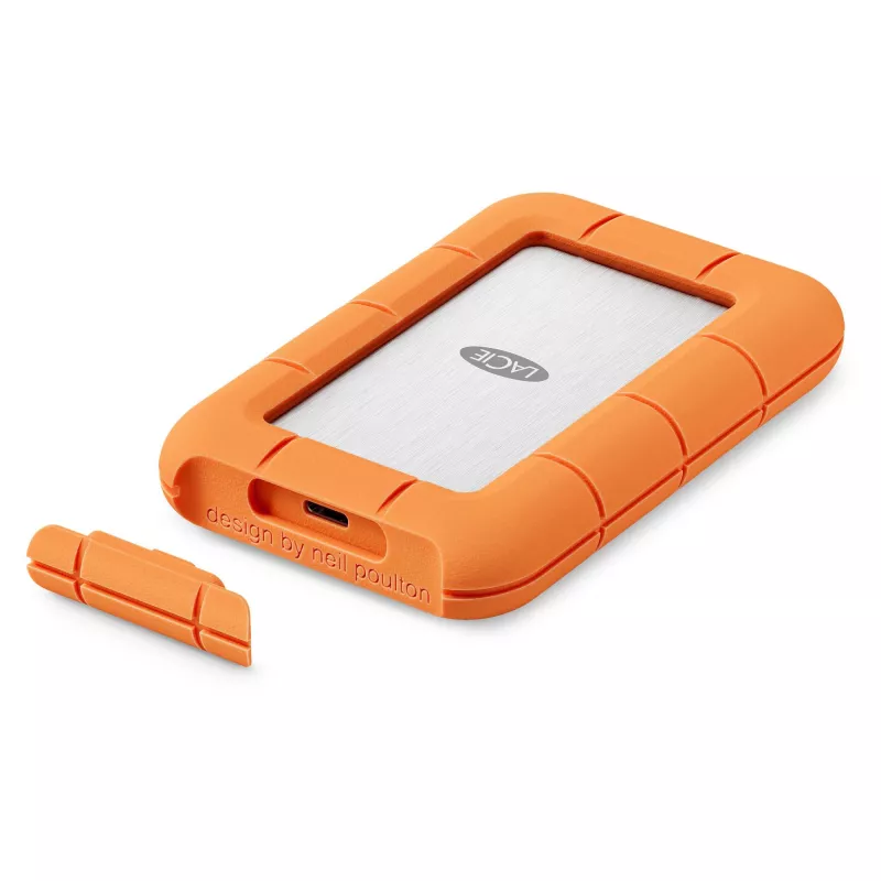 Išorinis kietasis diskas LaCie STND1000400 1TB USB Type-C 3.2 Gen 1 Pilka Oranžinė