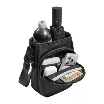 Tomtoc nešiojamoji petinė kuprinė G50 Switch 2 JoyCarry Sling — juoda