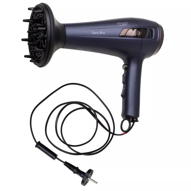 Džiovintuvas su įtraukiamu laidu - 2400W + Adler difuzorius