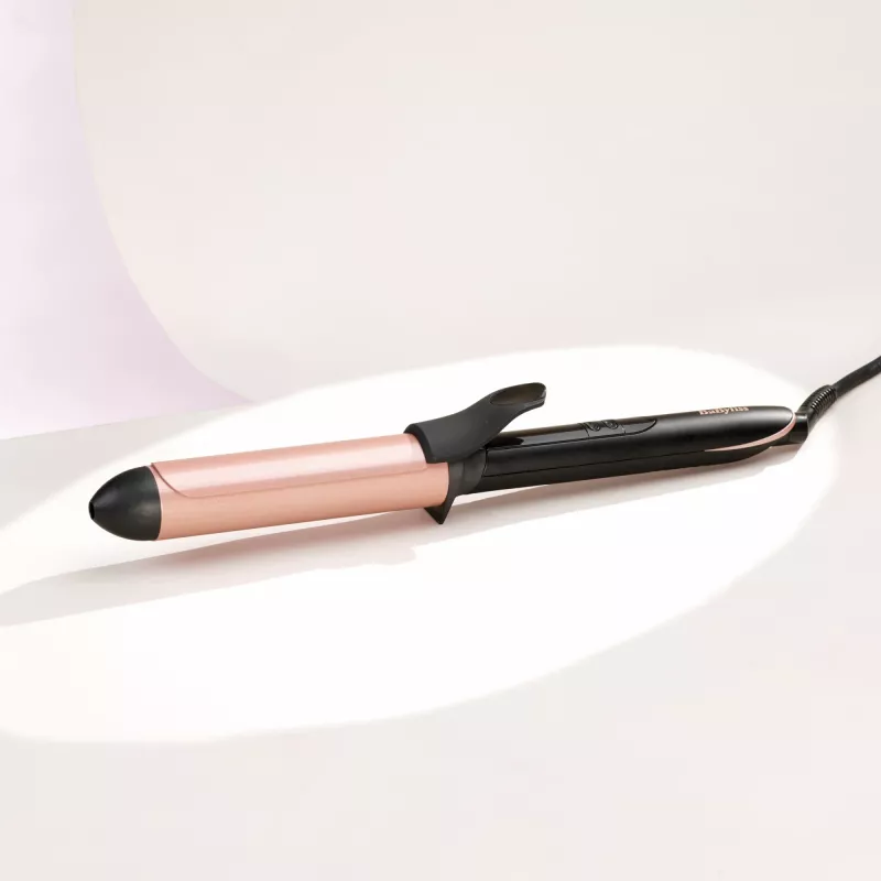 BaByliss C452E 32 mm garbanojimo žnyplės, šiltai juoda, rožinė, 98.4 cm (2.5 m)