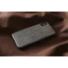 Dėklas iPhone X/XS man and wood juoda Carbalho – natūralaus medžio apsauga