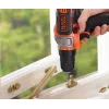 Black & Decker MT218KB gręžtuvas 800 aps./min. Juoda, Oranžinė 1.46 kg