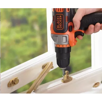 Black & Decker MT218KB gręžtuvas 800 aps./min. Juoda, Oranžinė 1.46 kg