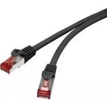 Renkforce RF-4979744 Ethernet Patch Laidas Juodas