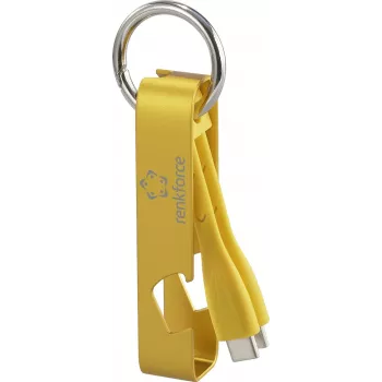 USB laidas Renkforce RF-6721082 geltonas