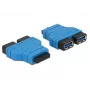USB 3.0 vidinis adapteris DeLOCK 65670 juodas mėlynas