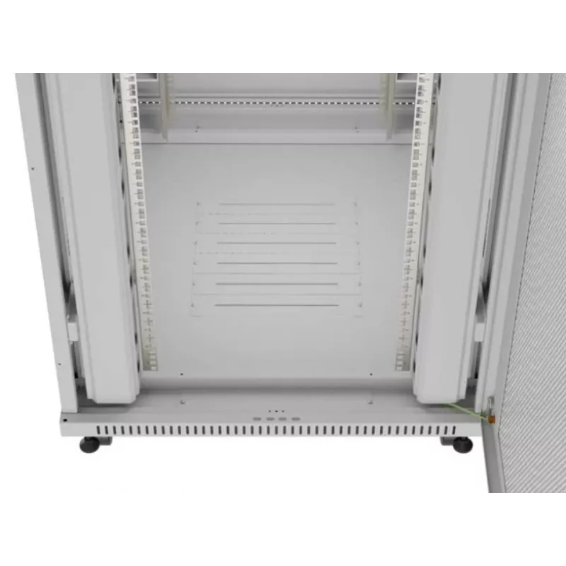 19 colių stovo spinta LANBERG FF01-8047-23SL 47U 800x1200 mm pilka su perforuotomis durelėmis