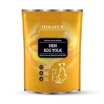 HOLISTA Vištų kiaušinių tryniai - papildas šunims ir katėms - 500g