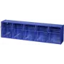 Dėžė daiktų saugojimui Allit VarioPlus ProFlip 464430 — 600×165×135 mm, mėlyna
