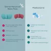 Menstruacinis masažuoklis Beurer EM 50 Berry (uogų spalvos) – elektrinis prietaisas mėnesinių skausmui malšinti