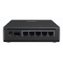 MikroTik hAP ax S maršrutizatorius — dviejų juostų 2,4/5 GHz, 1800 Mbit/s, 5x Ethernet (įsk. 2,5G), PoE, juodas