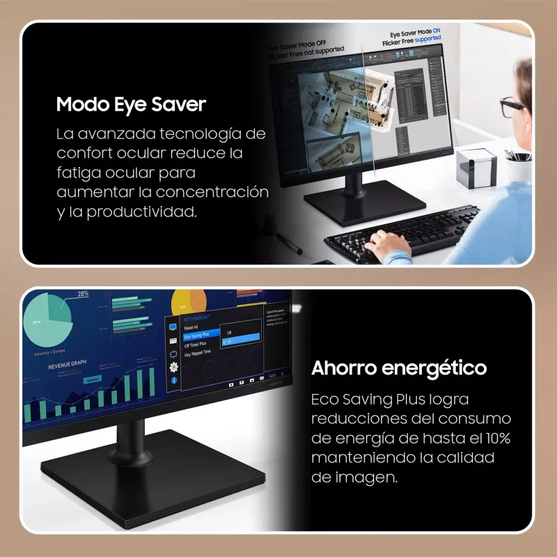 Samsung S27D304GAU kompiuterio monitorius 68,6 cm (27 colių) Full HD LED juodas