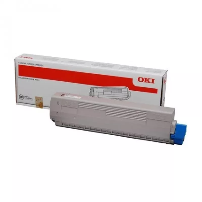 Originalus OKI C823/833/843 7k juodas tonerio kasetė 46471104