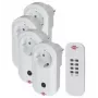 Brennenstuhl Comfort-Line RC CE1 4001 nuotoliniu būdu valdomų lizdų rinkinys, 4 lizdai su pulteliu, baltas