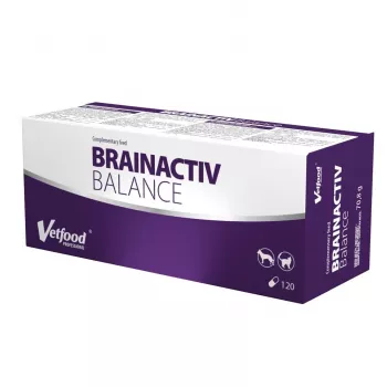 Vetfood Brainactiv Balance papildas šunims ir katėms, 120 kapsulių