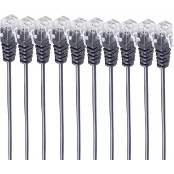 Telefono laidas ShiverPeaks BS70084-1-SET10 1 m Juodas