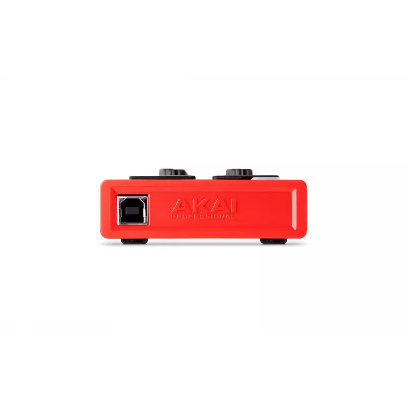 Akai LPD8 MKII MIDI klaviatūra 8 klavišų USB juoda, raudona