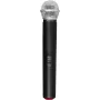 Belaidis rankinis mikrofonas Omnitronic UHF-E serija 823,6 MHz
