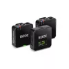Rode Wireless GO III 3 kartos kompaktiška belaidė mikrofono sistema, juoda