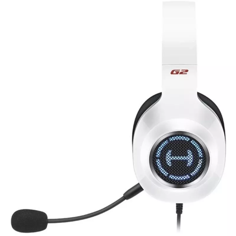 Edifier G2 II – laidinės ausinės su mikrofonu, over-ear, baltos
