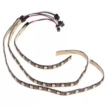 LED juostelių rinkinys Lamptron FlexLight Multi – programuojamos RGB LED juostelės su infraraudonųjų spindulių nuotolinio valdymo pultu