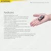 Nitecore TIP SE juodas rankinis žibintuvėlis LED