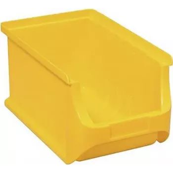 Dėžė sandėliavimui allit 456210, 150×125×235 mm, geltona, plastikinė
