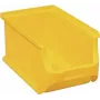 Dėžė sandėliavimui allit 456210, 150×125×235 mm, geltona, plastikinė