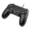 Laidinis žaidimų pultas TRACER SHOGUN PRO Black — 16 mygtukų, analoginis/digitalinis, 1,5 m kabelis, vibracija, PC/PS4/PS3