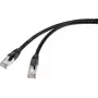 Renkforce RF-4538208 tinklo kabelis juodas 60 m Cat6a S/FTP (S-STP)