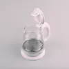 Elektrinis virdulys Maestro MR-055 Baltas — 1 L, 1100 W, stiklinis korpusas, foninis apšvietimas, vandens lygio indikatorius