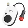 go-e Gemini flex 2.0 sieninis įkroviklis 11 kW Black White Type 2