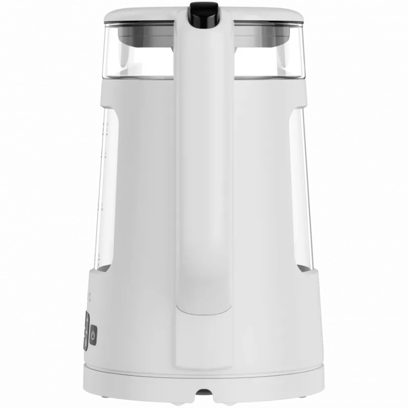 AENO elektrinis virdulys EK6: 1850-2200W, 2L, Strix, kvadratinis korpusas, permatomas dangtis, aukštai atsparus stiklas, LED apšvietimas, automatinis išsijungimas, apsauga nuo perdegimo