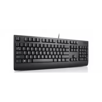 Lenovo 4X30M86893 klaviatūra universali USB QWERTZ vokiška juoda