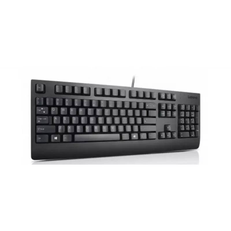 Lenovo 4X30M86893 klaviatūra universali USB QWERTZ vokiška juoda