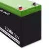 Qoltec 53062 AGM akumuliatorius | 12V | 7,2 Ah | max 108A