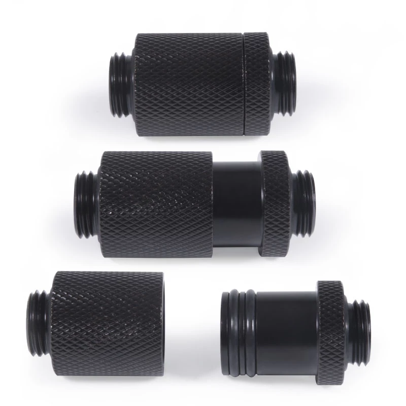 Alphacool ES D-Plug 25,5mm G1/4 AG ant G1/4 AG - Deep Black (17580)