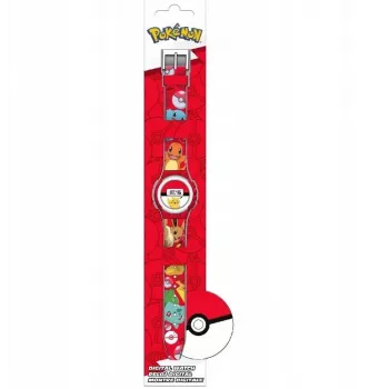 Vaikiškas laikrodis Euroswan Pokemon modelis POK4374 – analoginis/digitalinis rankinis laikrodis