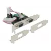 DeLOCK 89641 PCIe kortelė su dviem RS-232 prievadais